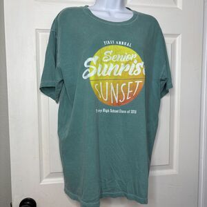 Comfort Colors Xl Senior Sunrise Sunset Forney High School Class of 2018 Tee